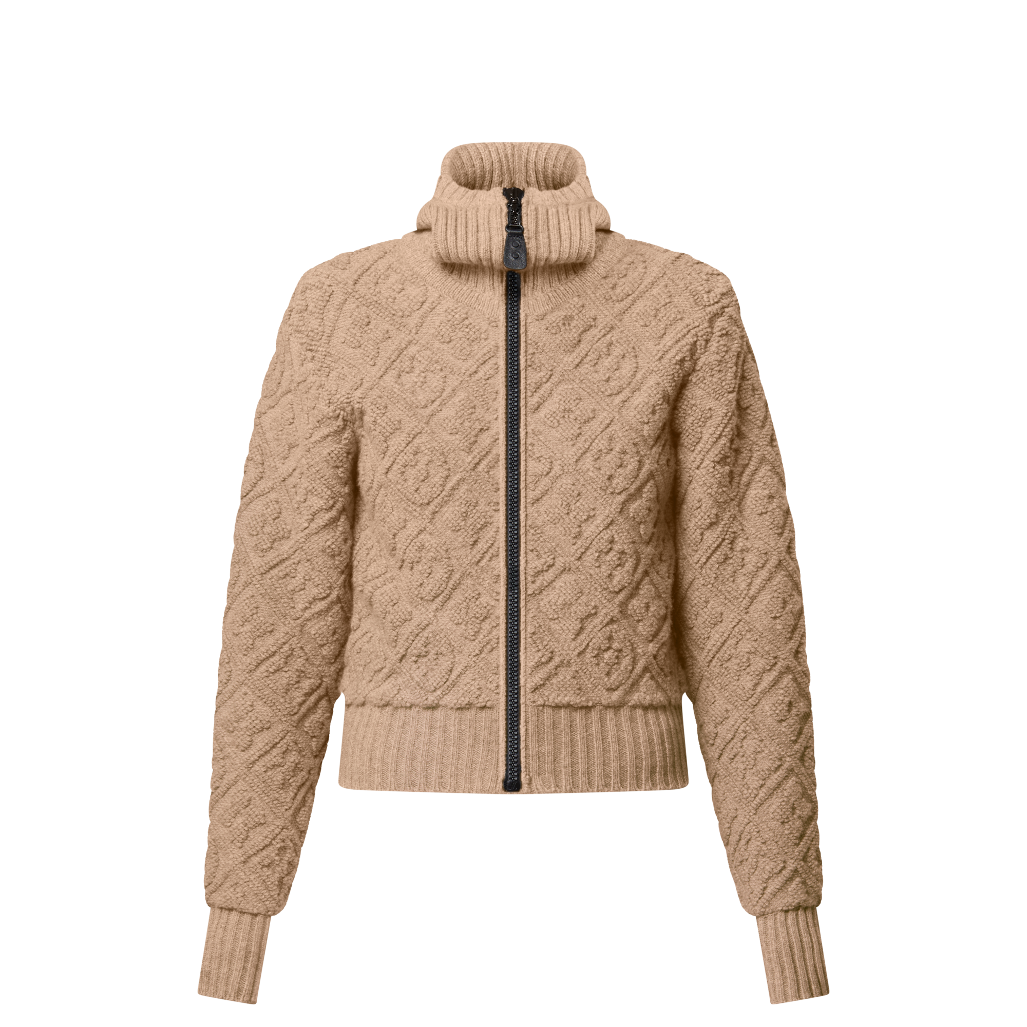 Hoodie mit Reißverschluss und Monogram-Motiv  Damen Ready to Wear Tops | LOUIS VUITTON (Zoom)
