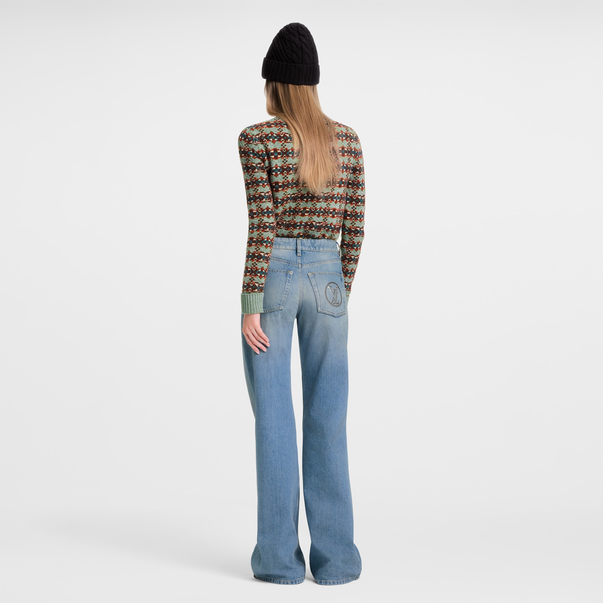 Hose aus Denim  Damen Ready to Wear Hosen | LOUIS VUITTON (Zoom)