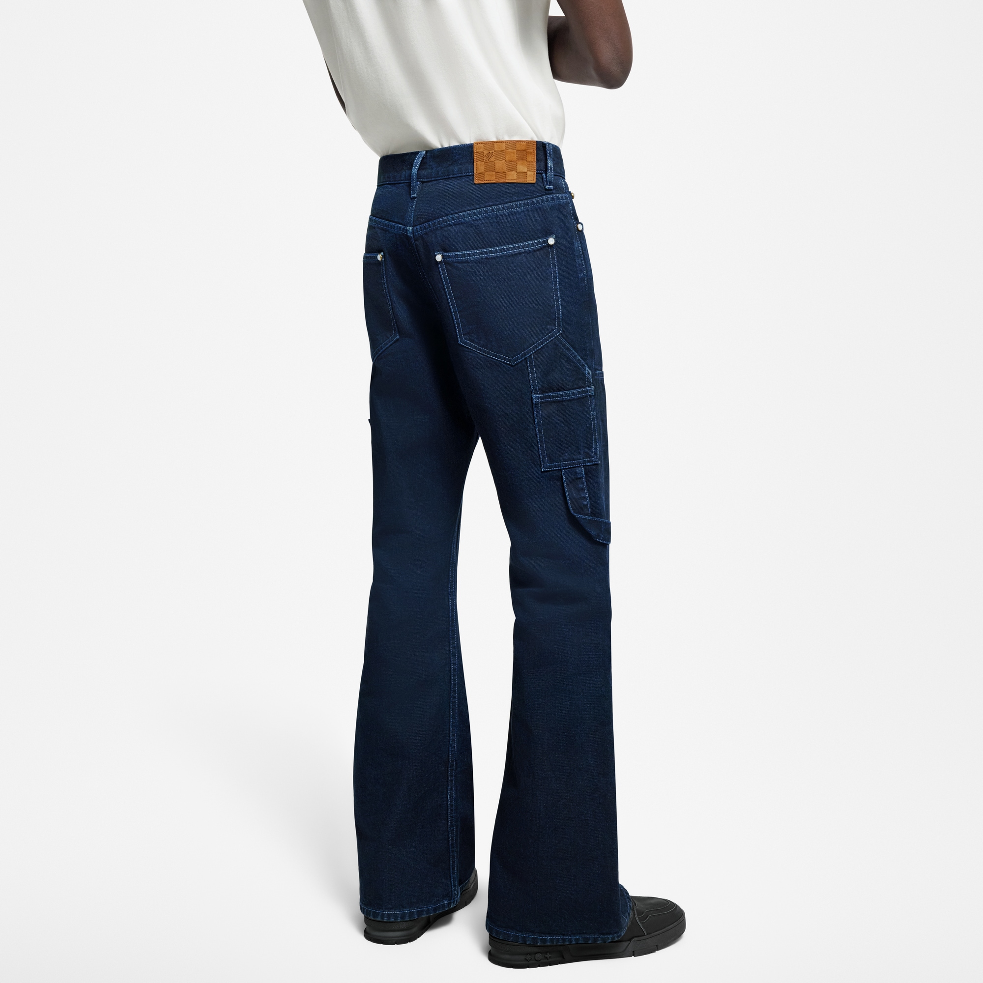 Hose aus Denim im Carpenter-Stil  Herren Ready to Wear Denim | LOUIS VUITTON (Zoom)