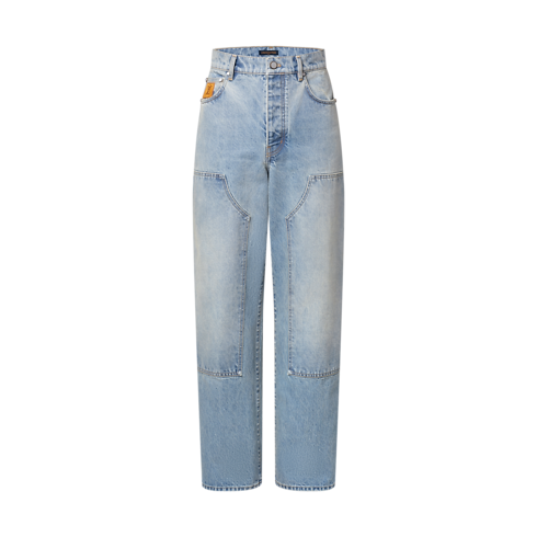 Hose aus Denim im Carpenter-Stil Herren Ready to Wear Denim | LOUIS VUITTON (Zoom)