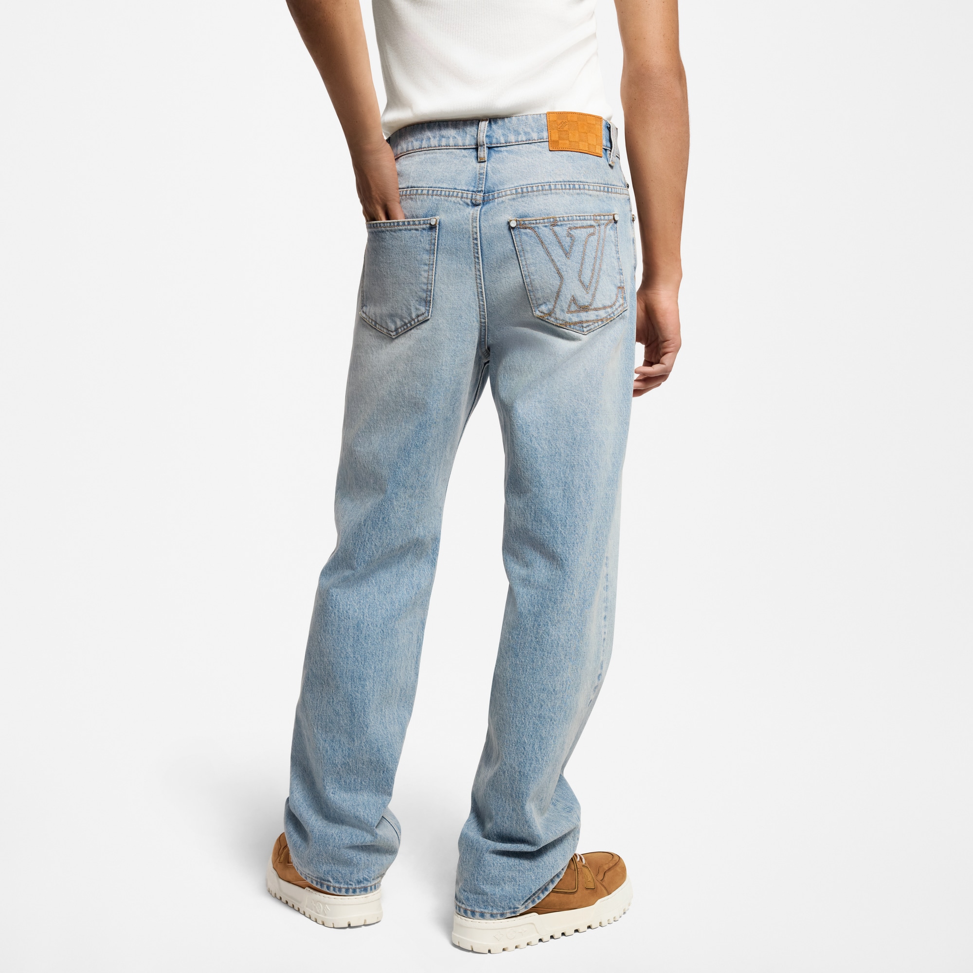Hose aus Denim im Skater-Stil  Herren Ready to Wear Denim | LOUIS VUITTON (Zoom)