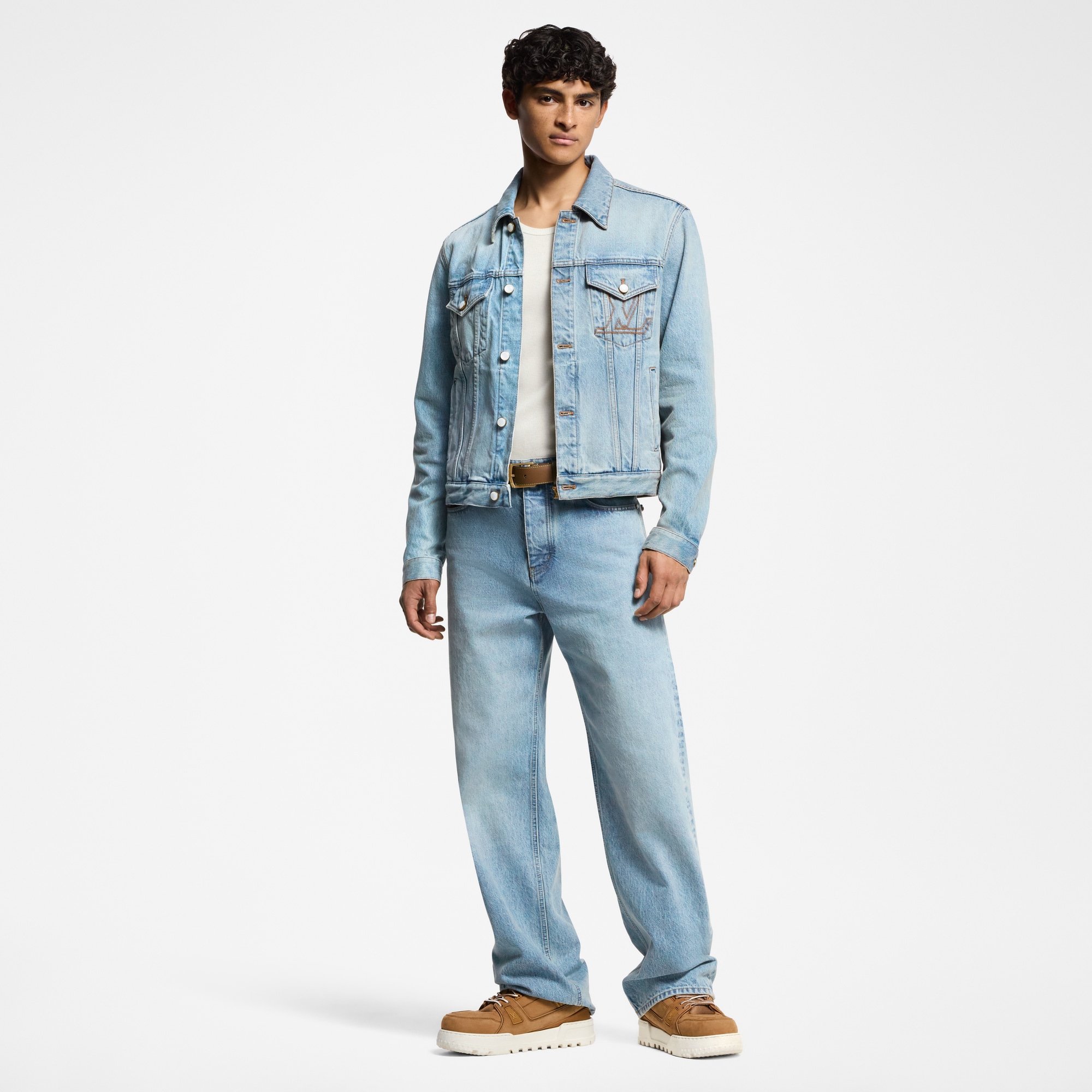 Hose aus Denim im Skater-Stil  Herren Ready to Wear Denim | LOUIS VUITTON (Zoom)