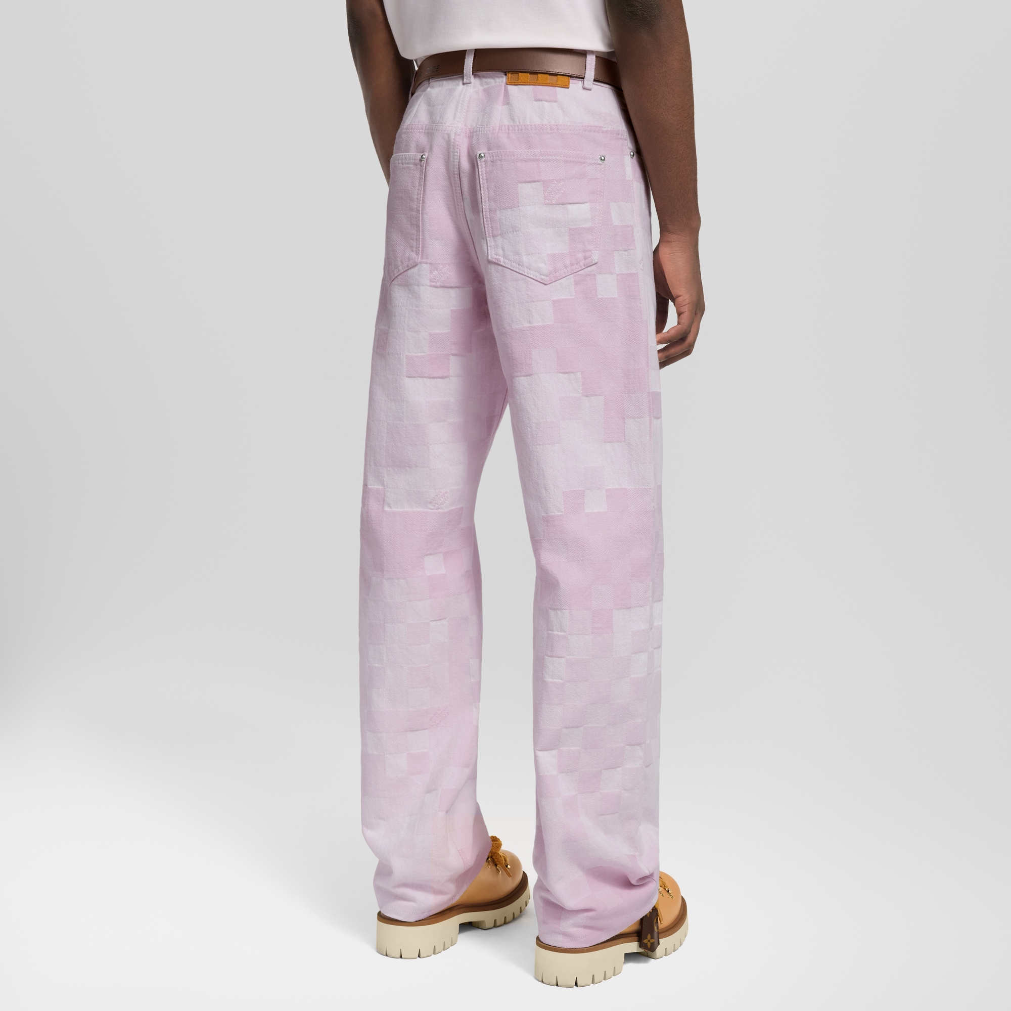 Hose aus Denim im Skater-Stil mit Damoflage-Motiv  Herren Ready to Wear Denim | LOUIS VUITTON (Zoom)