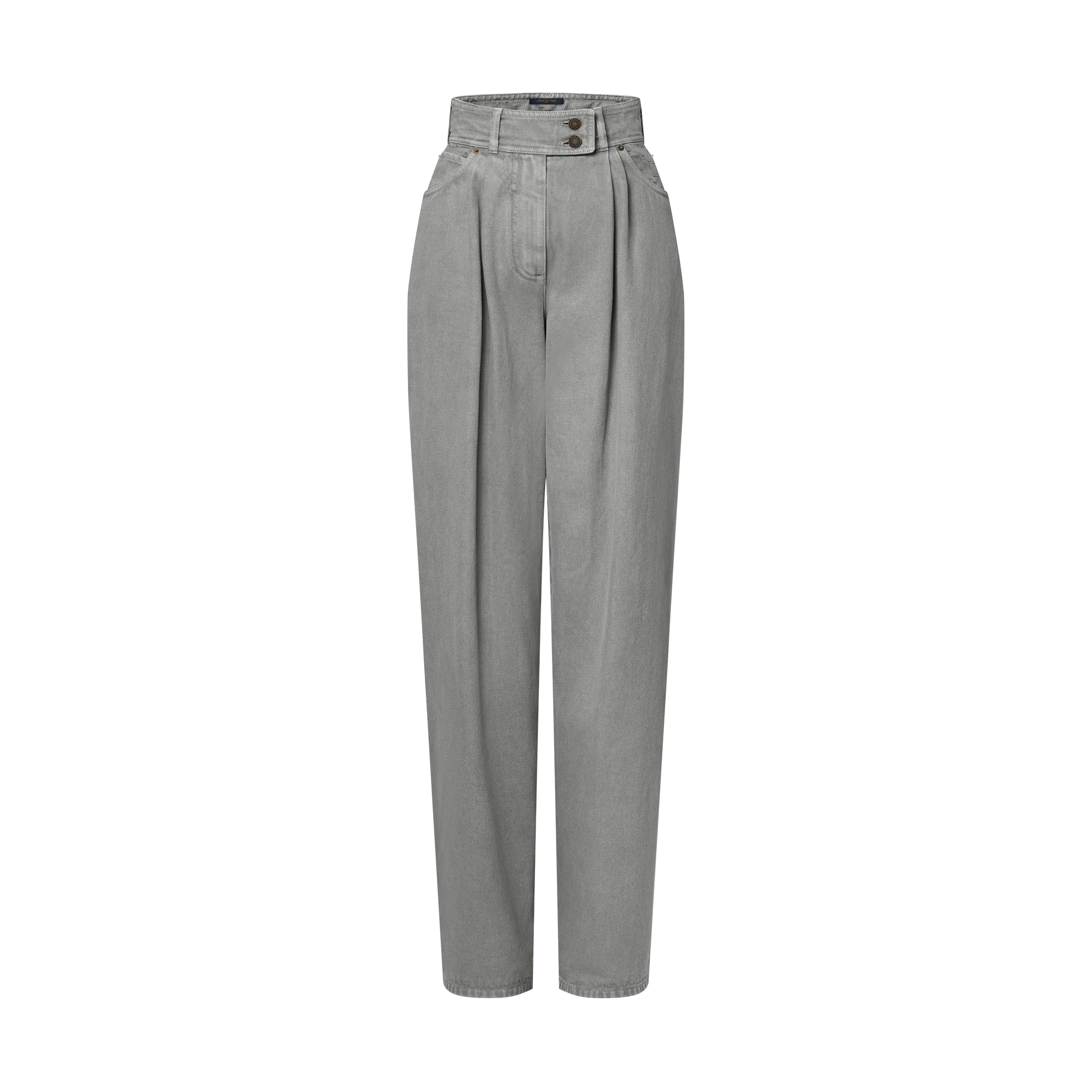 Hose aus Denim mit Bügelfalten  Damen Ready to Wear Hosen | LOUIS VUITTON (Zoom)