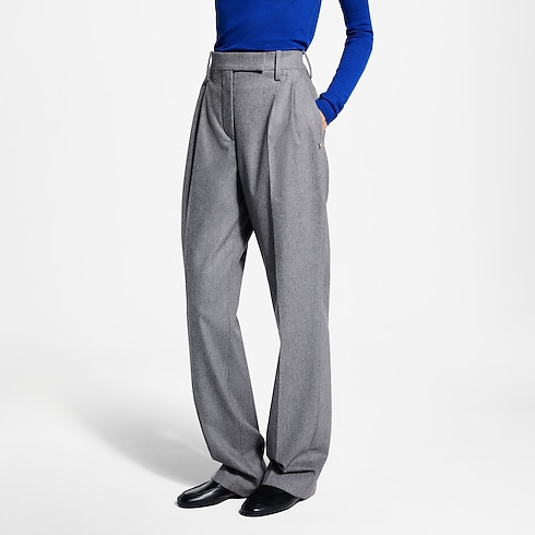 Hose aus Flanell im Maßkonfektions-Stil Damen Ready to Wear Neuheiten Ready-to-wear | LOUIS VUITTON (Zoom)