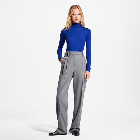 Hose aus Flanell im Maßkonfektions-Stil Damen Ready to Wear Neuheiten Ready-to-wear | LOUIS VUITTON (Zoom)