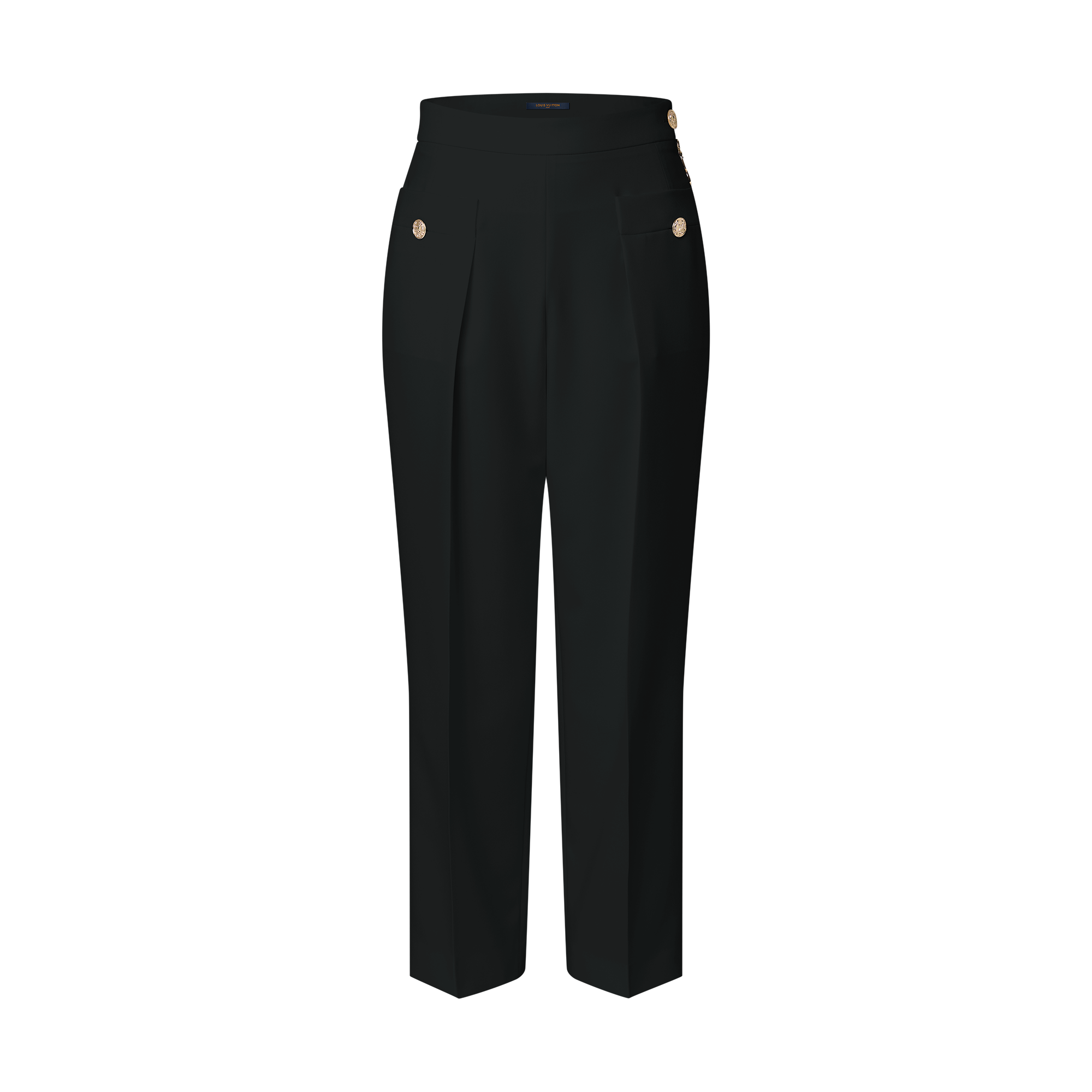 Hose aus Gabardine mit Taschen  Damen Ready to Wear Hosen | LOUIS VUITTON (Zoom)