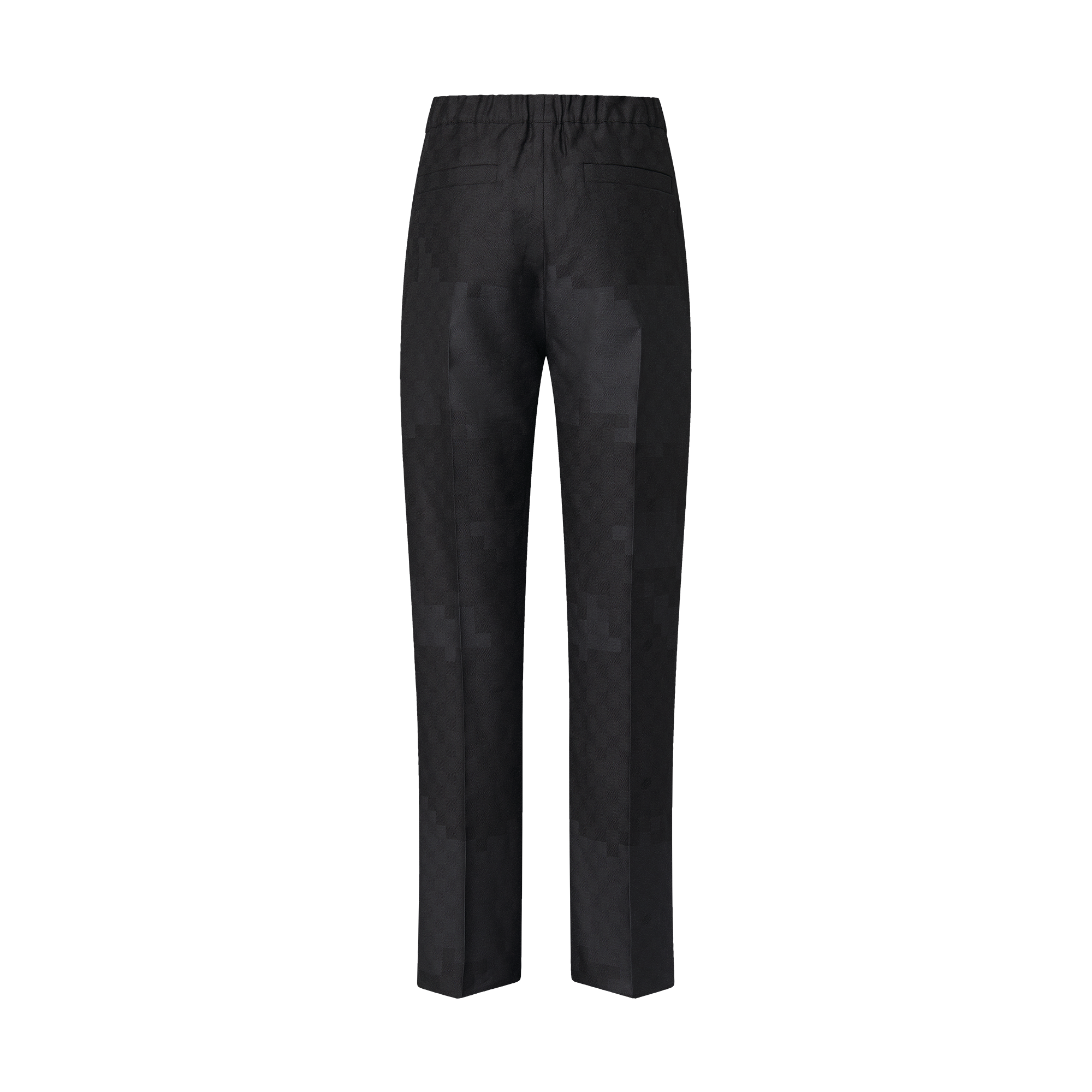 Hose aus Seiden-Wollgemisch mit Zugband  Herren Ready to Wear Hosen | LOUIS VUITTON (Zoom)