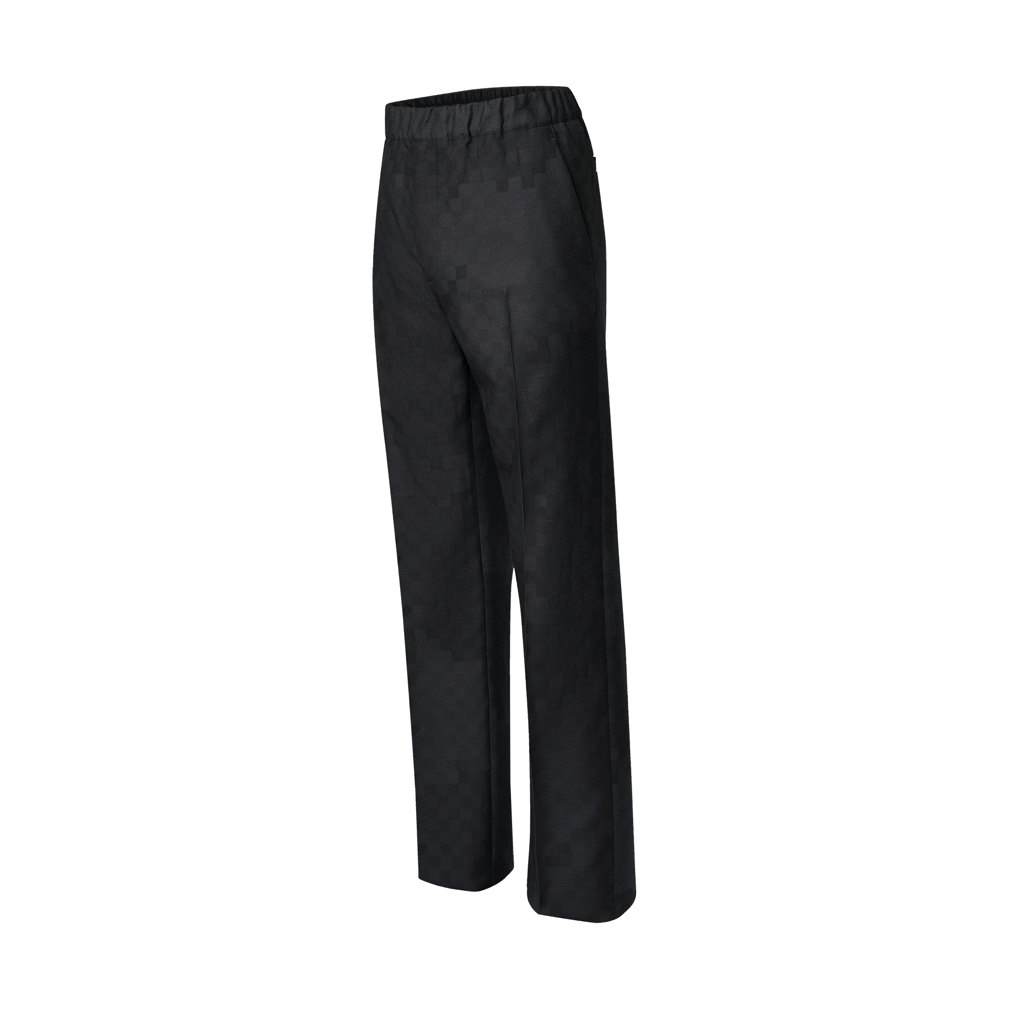 Hose aus Seiden-Wollgemisch mit Zugband  Herren Ready to Wear Hosen | LOUIS VUITTON (Zoom)