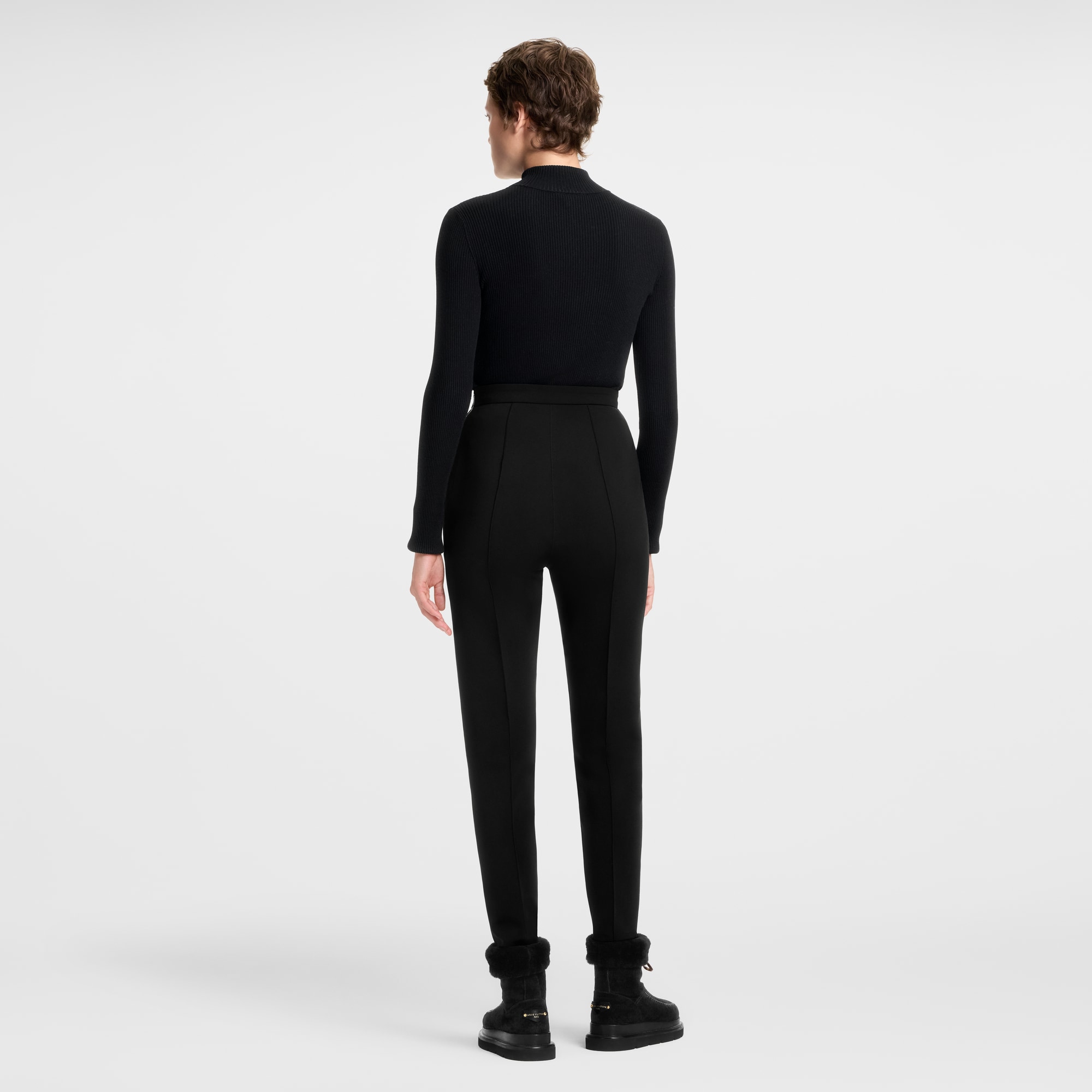 Hose aus technischem Jersey mit Steg  Damen Ready to Wear Hosen | LOUIS VUITTON (Zoom)