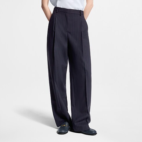 Hose im Maßkonfektions-Stil mit Nadelstreifen Damen Ready to Wear Hosen | LOUIS VUITTON (Zoom)