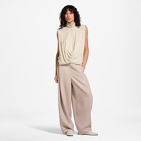 Hose mit Ballon-Schnitt im Stil der Maßkonfektion Damen Ready to Wear Neuheiten Ready-to-wear | LOUIS VUITTON (Zoom)