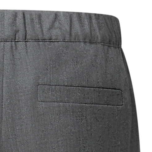 Hose mit Monogram-Motiv und Zugband Herren Neuheiten Herren } | LOUIS VUITTON (Zoom)