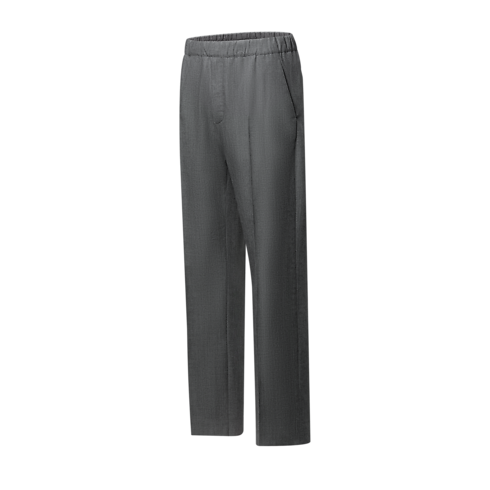 Hose mit Monogram-Motiv und Zugband Herren Neuheiten Herren } | LOUIS VUITTON (Zoom)