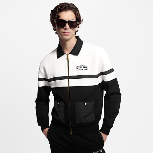 Hybrid-Blouson aus Jersey Herren Ready to Wear Vollständige Ready to Wear | LOUIS VUITTON (Zoom)