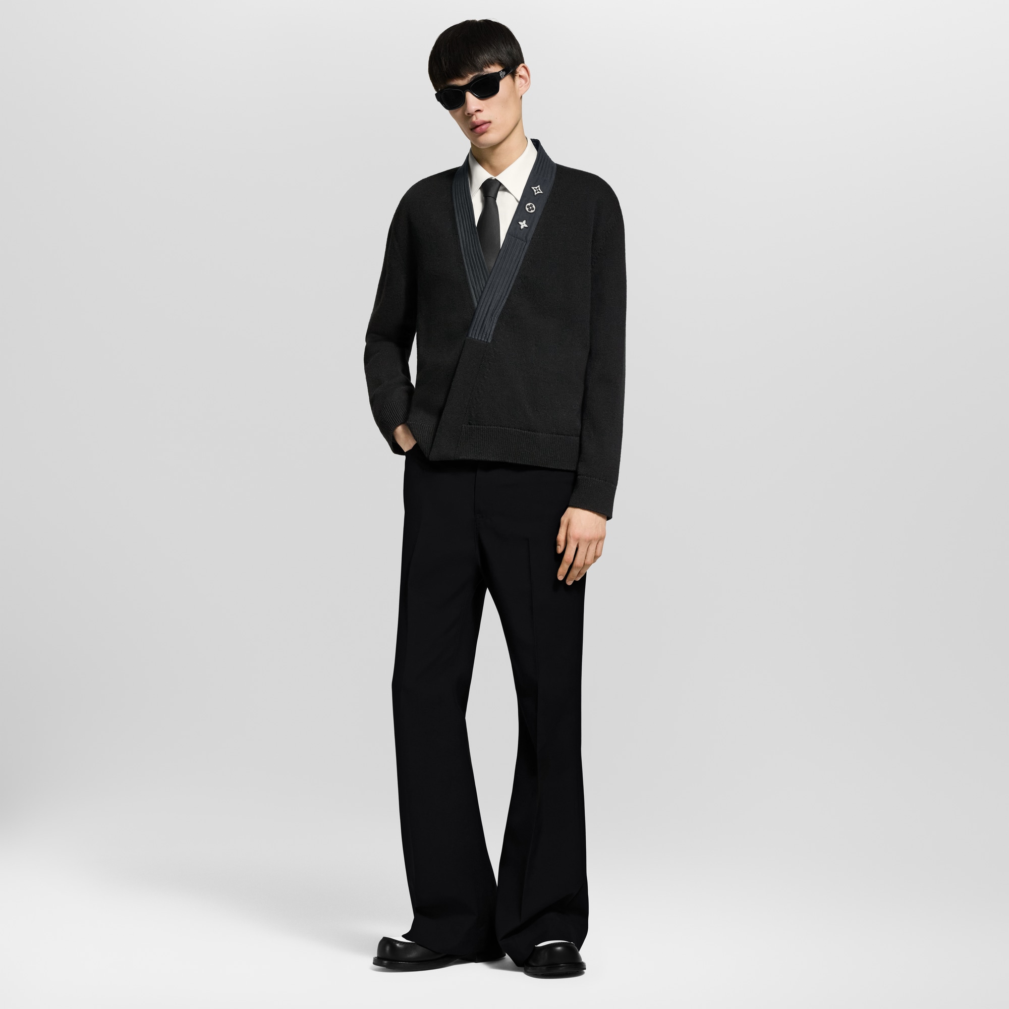 Hybrid-Cardigan mit Verzierungen  Herren Ready to Wear Vollständige Ready to Wear | LOUIS VUITTON (Zoom)
