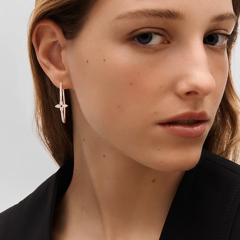 Idylle Blossom Creolen, Roségold und Diamanten Schmuck Kategorien Alle Schmuckstücke | LOUIS VUITTON (Zoom)