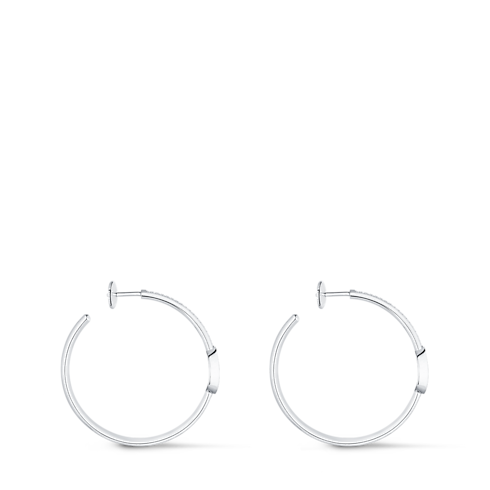 Idylle Blossom Creolen, Weißgold und Diamanten Schmuck Kategorien Alle Schmuckstücke | LOUIS VUITTON (Zoom)