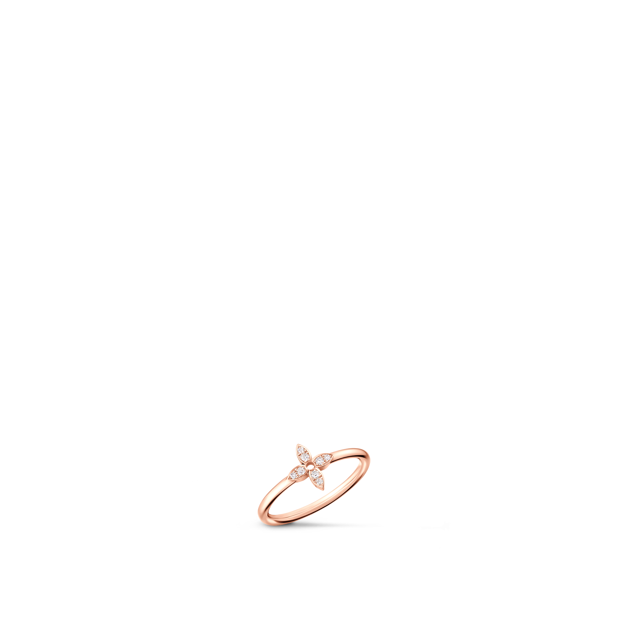 Idylle Blossom einzelner Ring, Roségold und Diamanten  Schmuck Kategorien Ringe | LOUIS VUITTON (Zoom)