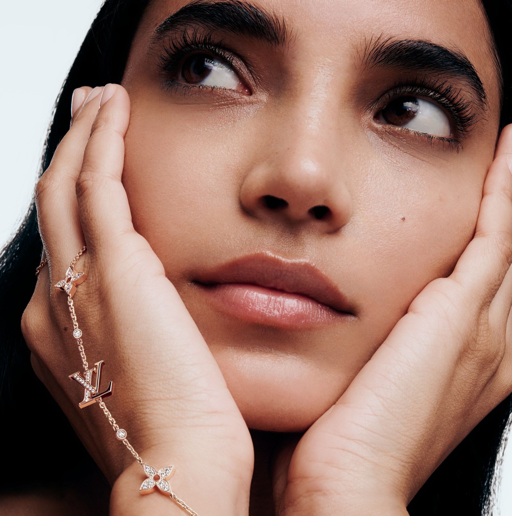 Idylle Blossom lange Halskette mit mehreren Motiven, Roségold und Diamanten  Schmuck Kategorien Halsketten und Anhänger | LOUIS VUITTON (Zoom)