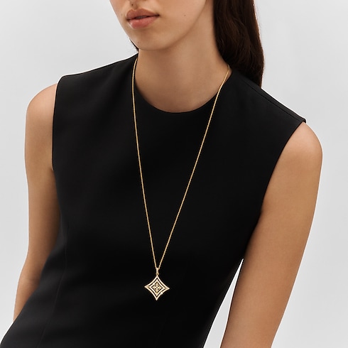 Idylle Blossom Medaillon, Gelbgold und Diamanten Schmuck Kategorien Alle Schmuckstücke | LOUIS VUITTON (Zoom)