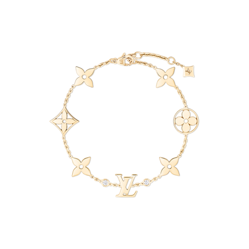 Idylle Blossom Monogram Armband, Gelbgold Und Diamanten Schmuck Kategorien Alle Schmuckstücke | LOUIS VUITTON (Zoom)