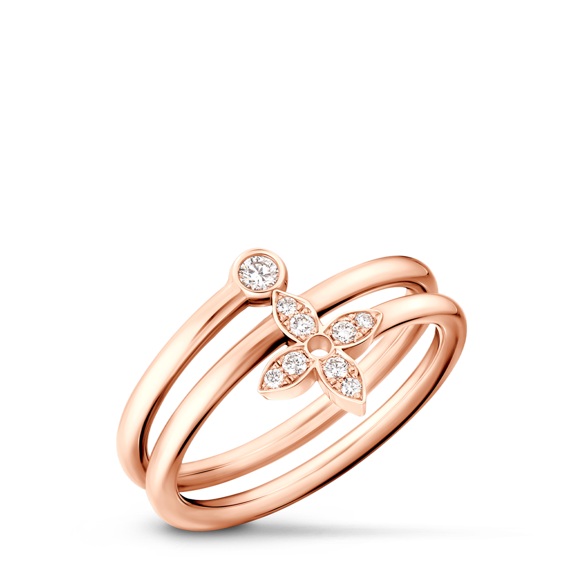 Idylle Blossom Multi Ring, Roségold und Diamanten  Schmuck Kategorien Ringe | LOUIS VUITTON (Zoom)
