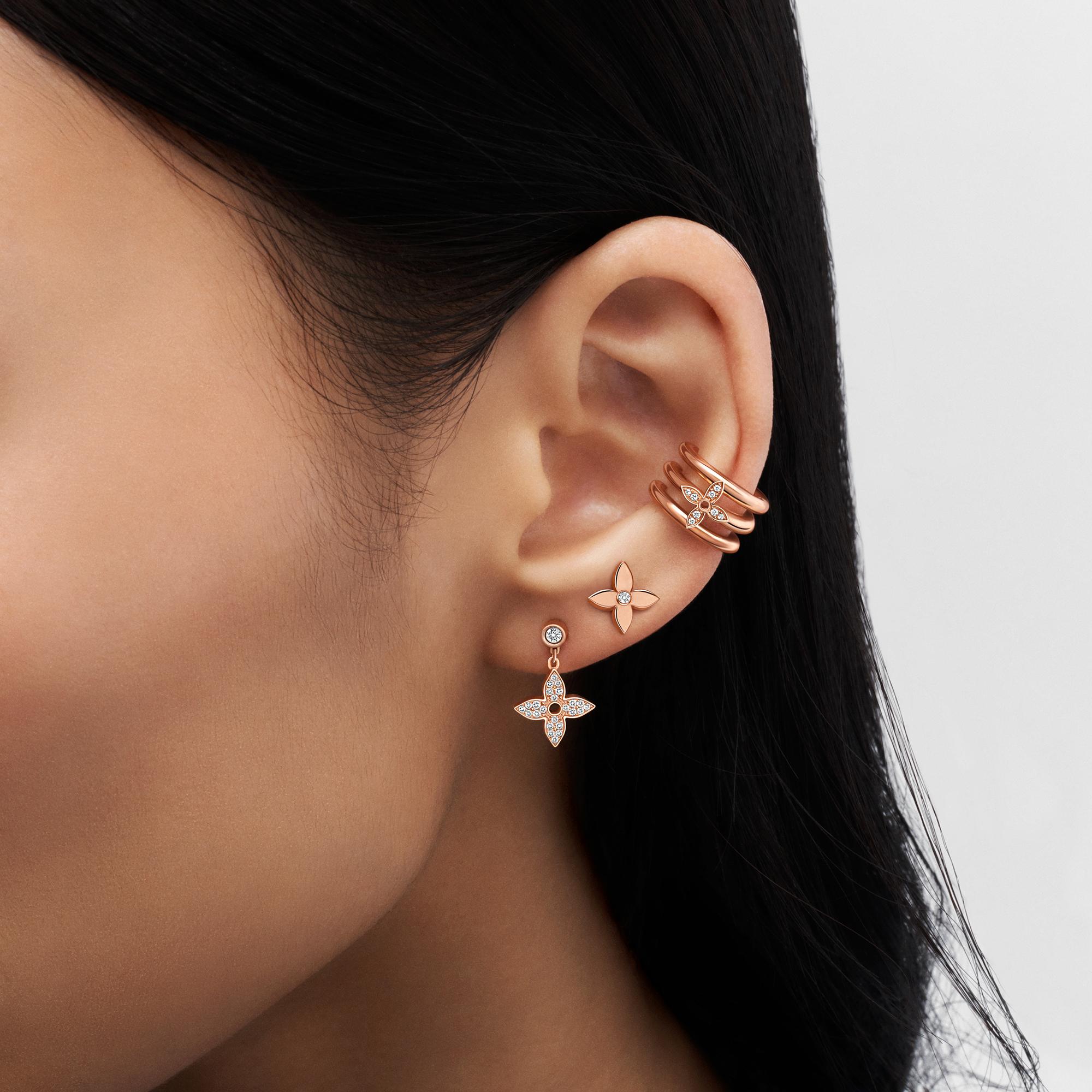 Idylle Blossom Ohrring, Roségold und Diamanten - Einzelstück  Schmuck Kategorien Ohrringe | LOUIS VUITTON (Zoom)