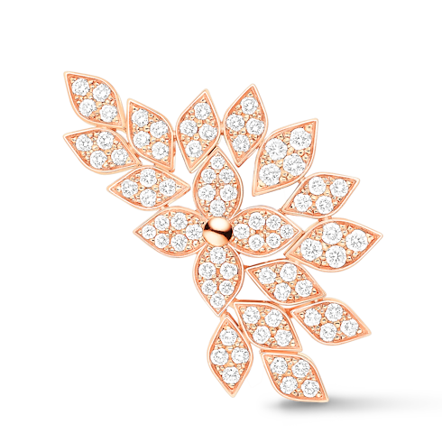 Idylle Blossom Ohrring, Roségold und Diamanten - Einzelstück Schmuck Kategorien Ohrringe | LOUIS VUITTON (Zoom)