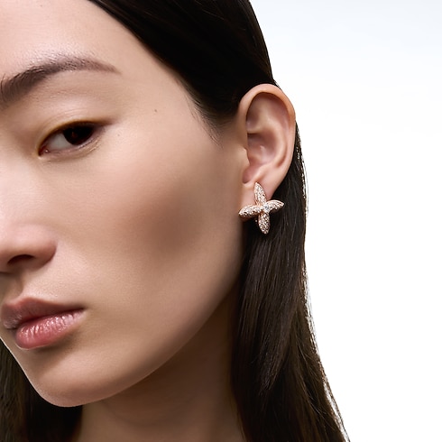 Idylle Blossom Ohrringe, Roségold und Diamanten Les Extraordinaires Schmuck Ohrringe | LOUIS VUITTON (Zoom)