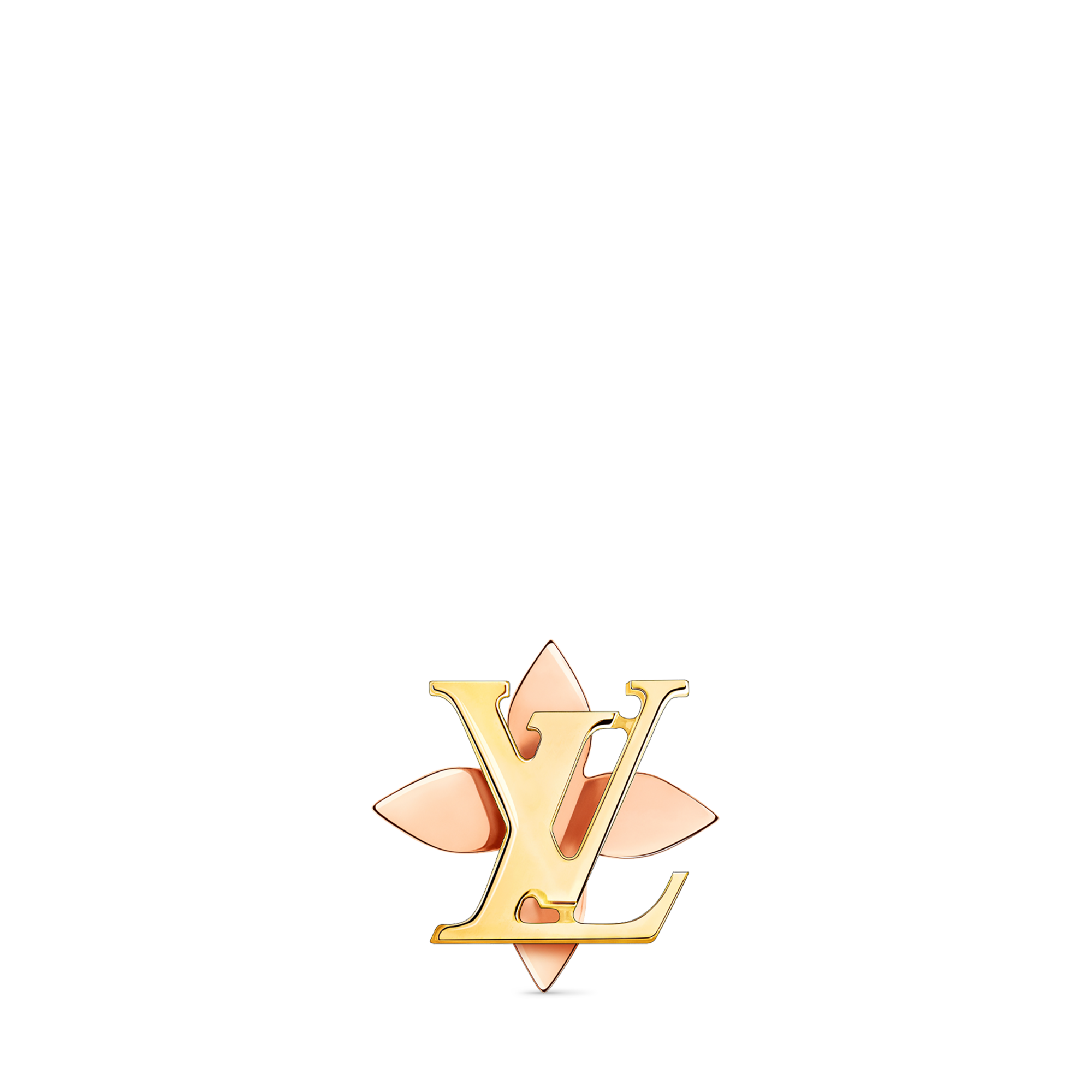 Idylle Blossom Ohrstecker zum Wenden, Rosé- und Gelbgold und Diamant - Einzelstück  Schmuck Kategorien Ohrringe | LOUIS VUITTON (Zoom)