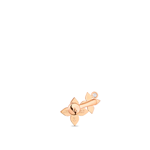 Idylle Blossom rechter Ohrring, Roségold und Diamanten - Einzelstück Schmuck Kategorien Alle Schmuckstücke | LOUIS VUITTON (Zoom)