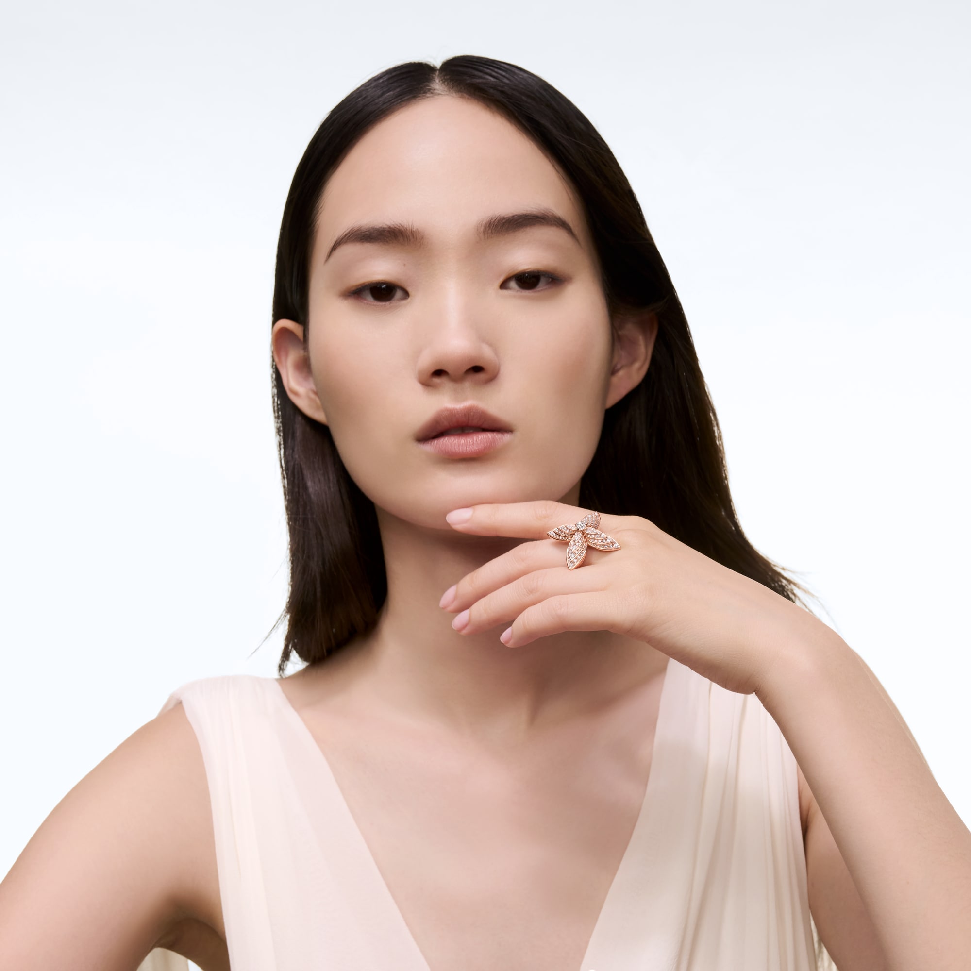 Idylle Blossom Ring, Roségold und Diamanten  Les Extraordinaires Schmuck Ringe | LOUIS VUITTON (Zoom)