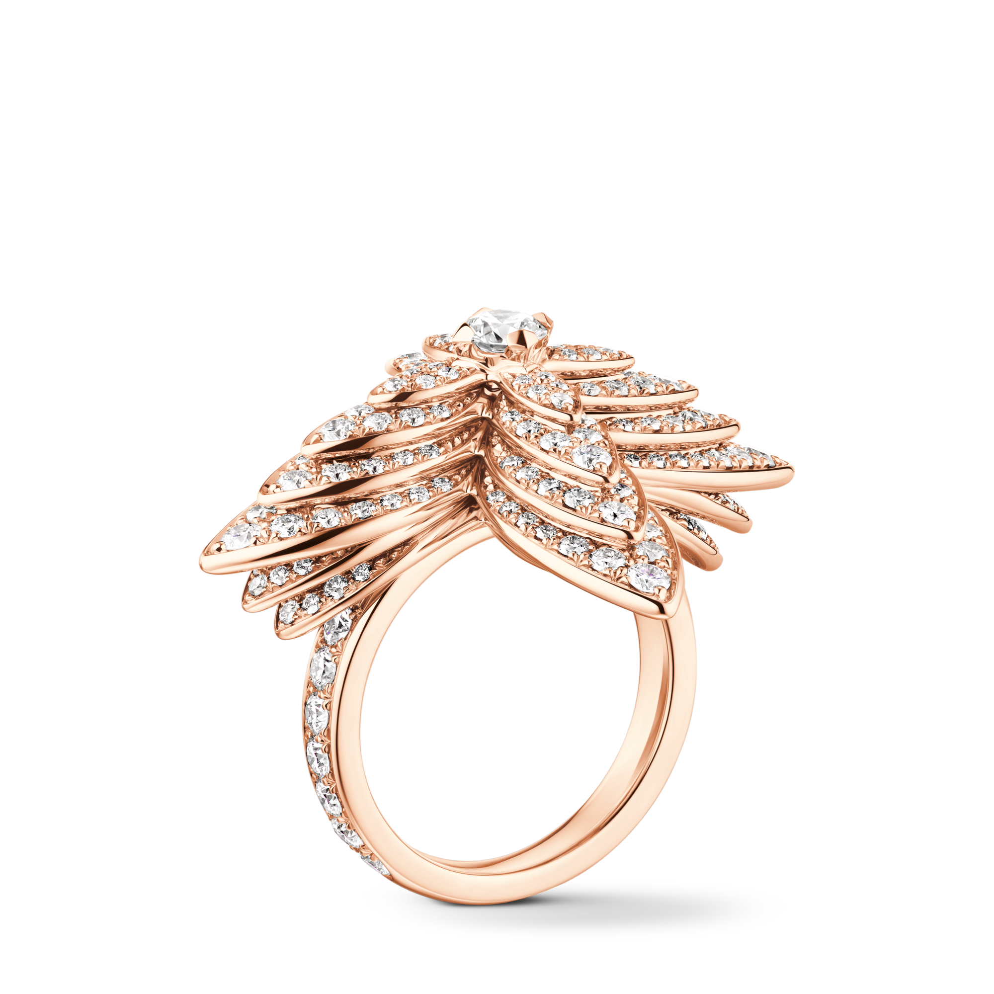 Idylle Blossom Ring, Roségold und Diamanten  Les Extraordinaires Schmuck Ringe | LOUIS VUITTON (Zoom)