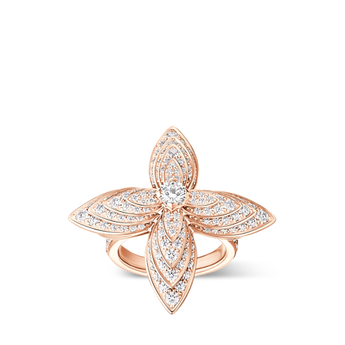 Idylle Blossom Ohrringe, Roségold und Diamanten Les Extraordinaires Schmuck Ohrringe | LOUIS VUITTON