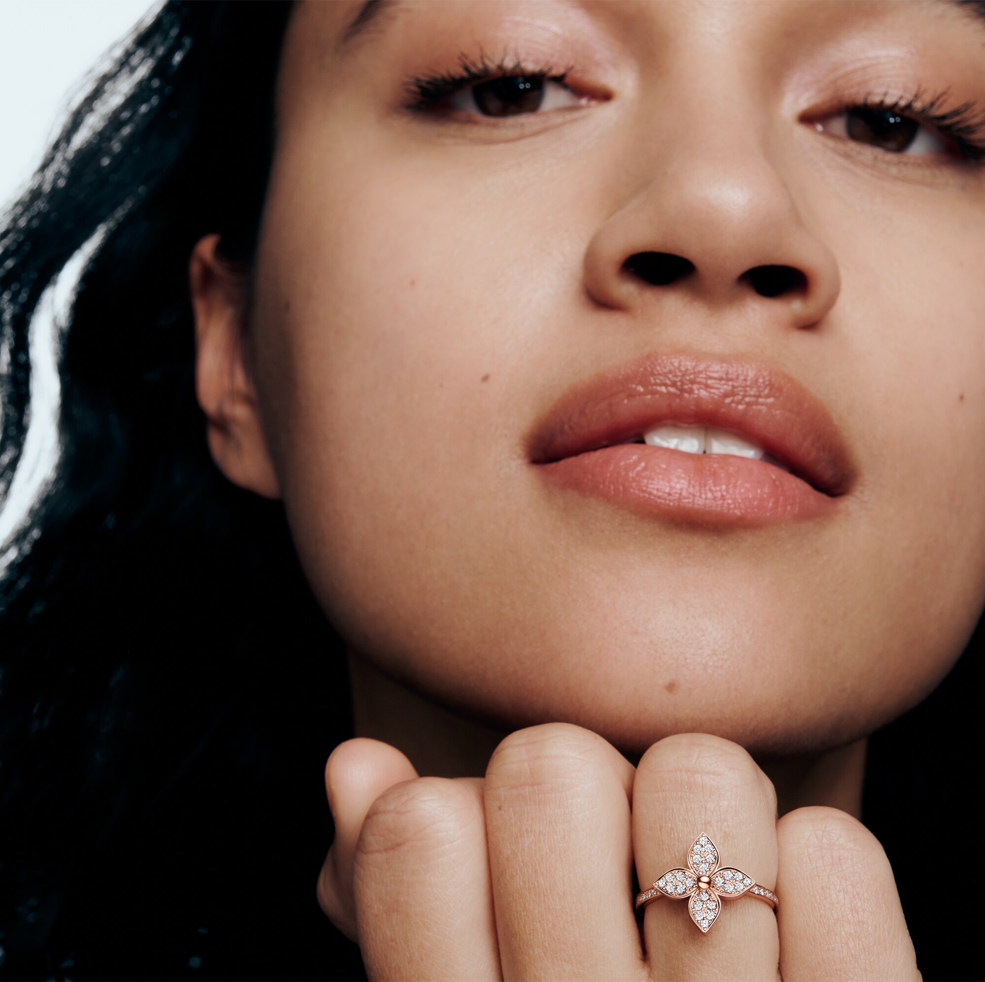 Idylle Blossom Ring, Roségold und Diamanten  Schmuck Kategorien Ringe | LOUIS VUITTON (Zoom)
