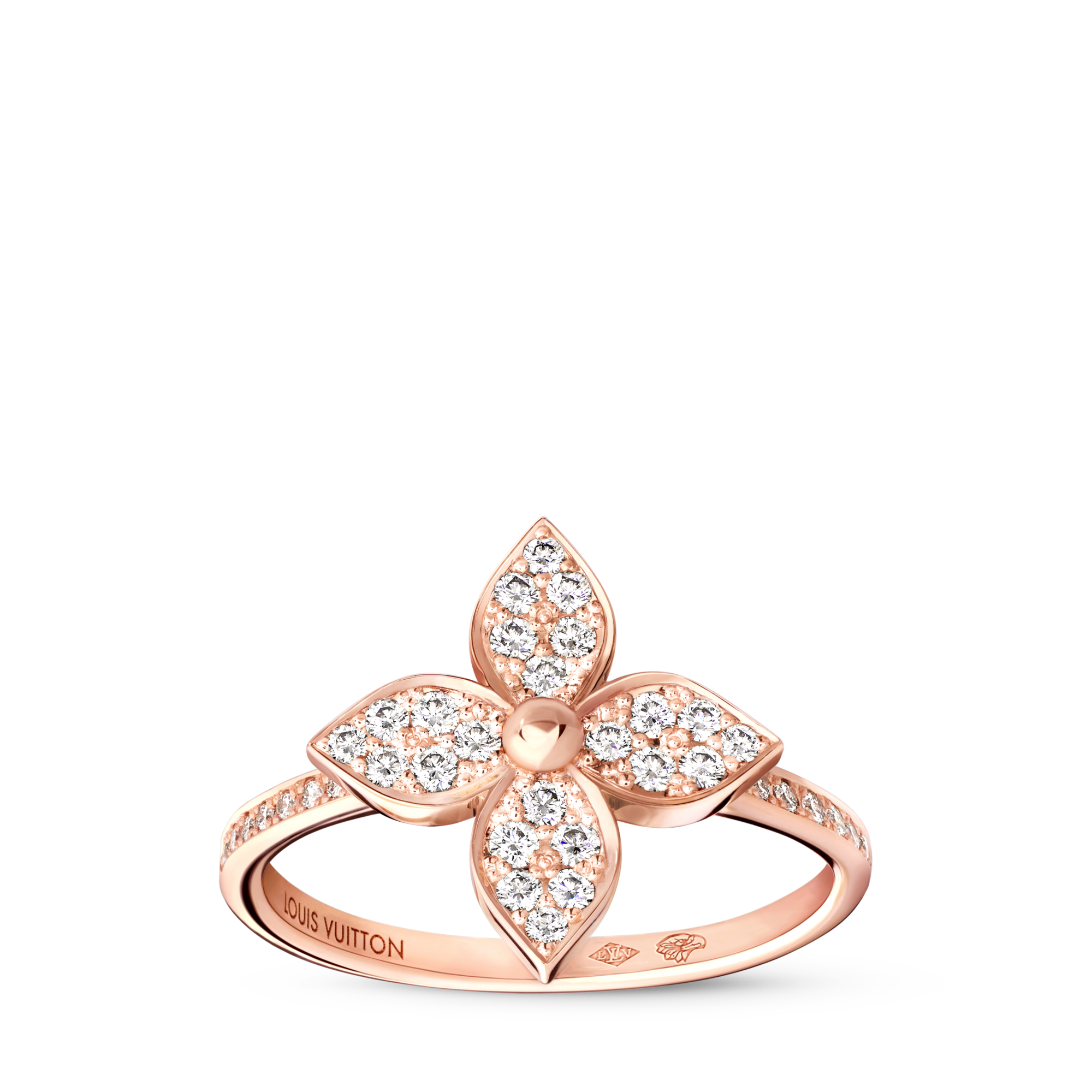 Idylle Blossom Ring, Roségold und Diamanten  Schmuck Kategorien Ringe | LOUIS VUITTON (Zoom)