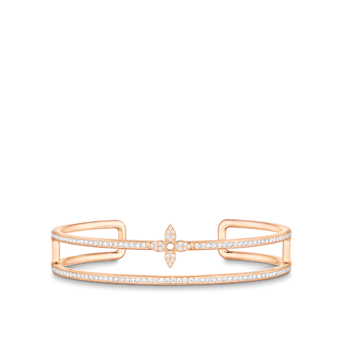 Idylle Blossom zweireihiges Armband, Roségold und Diamanten Schmuck Kategorien Alle Schmuckstücke | LOUIS VUITTON (Zoom)