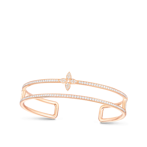 Idylle Blossom zweireihiges Armband, Roségold und Diamanten Schmuck Kategorien Alle Schmuckstücke | LOUIS VUITTON (Zoom)