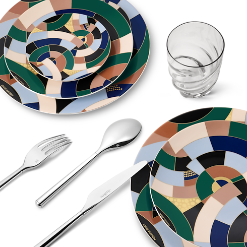 Illusion Set mit 2 Brottellern Trunks, Reisen und Wohnen Wohnen und Art of Dining Art of Dining | LOUIS VUITTON (Zoom)