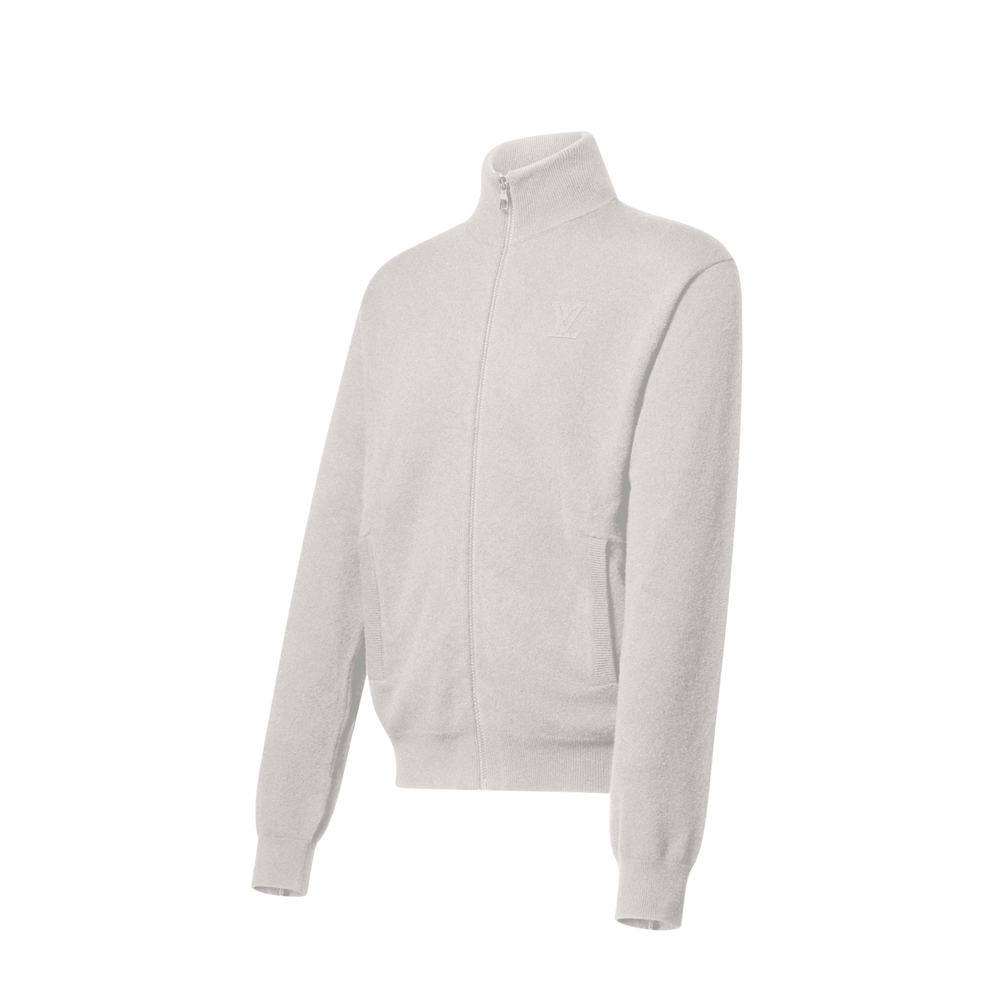 Inside Out Hoodie aus Kaschmir mit durchgängigem Reißverschluss  Herren Ready to Wear Vollständige Ready to Wear | LOUIS VUITTON (Zoom)