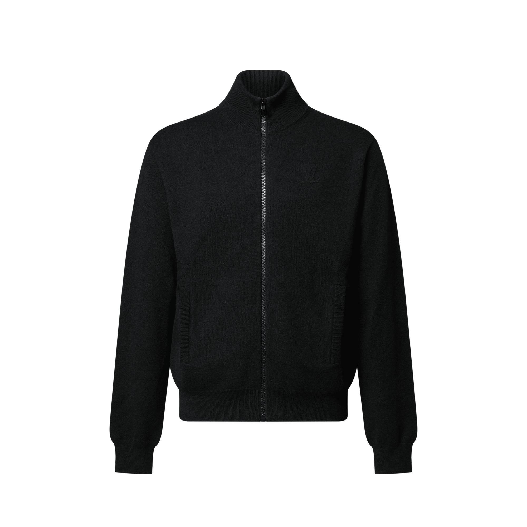 Inside Out Hoodie aus Kaschmir mit durchgängigem Reißverschluss  Herren Ready to Wear Vollständige Ready to Wear | LOUIS VUITTON (Zoom)