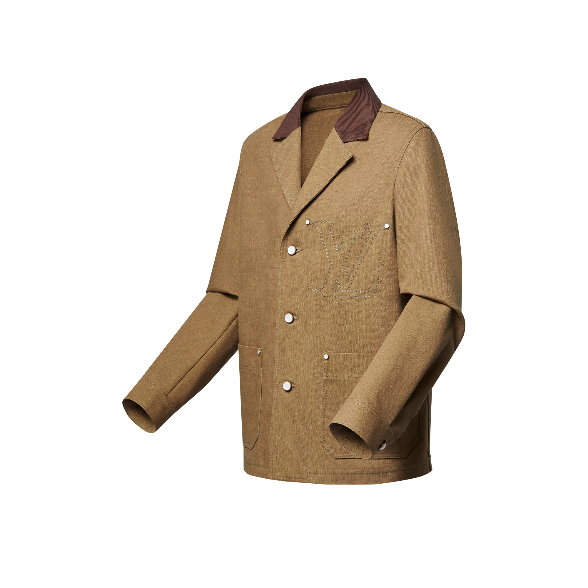 Jacke aus Baumwolle und Canvas im Maßkonfektions- und Workwear-Stil  Herren Ready to Wear Sakkos und Jacketts | LOUIS VUITTON (Zoom)