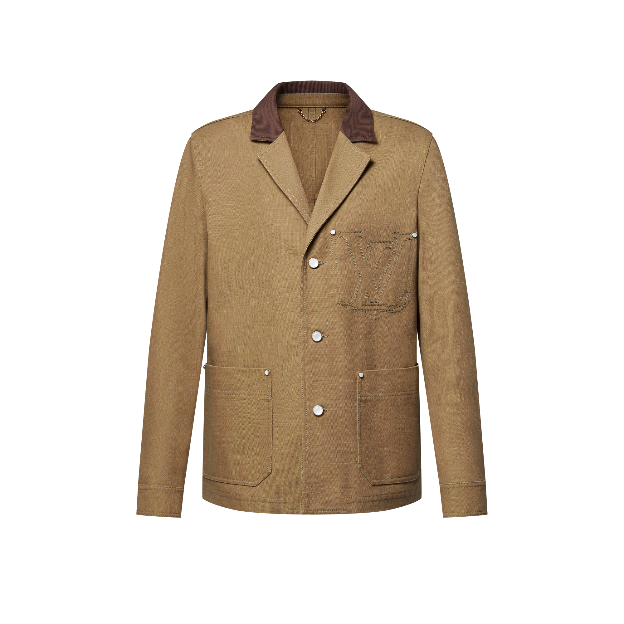 Jacke aus Baumwolle und Canvas im Maßkonfektions- und Workwear-Stil  Herren Ready to Wear Sakkos und Jacketts | LOUIS VUITTON (Zoom)