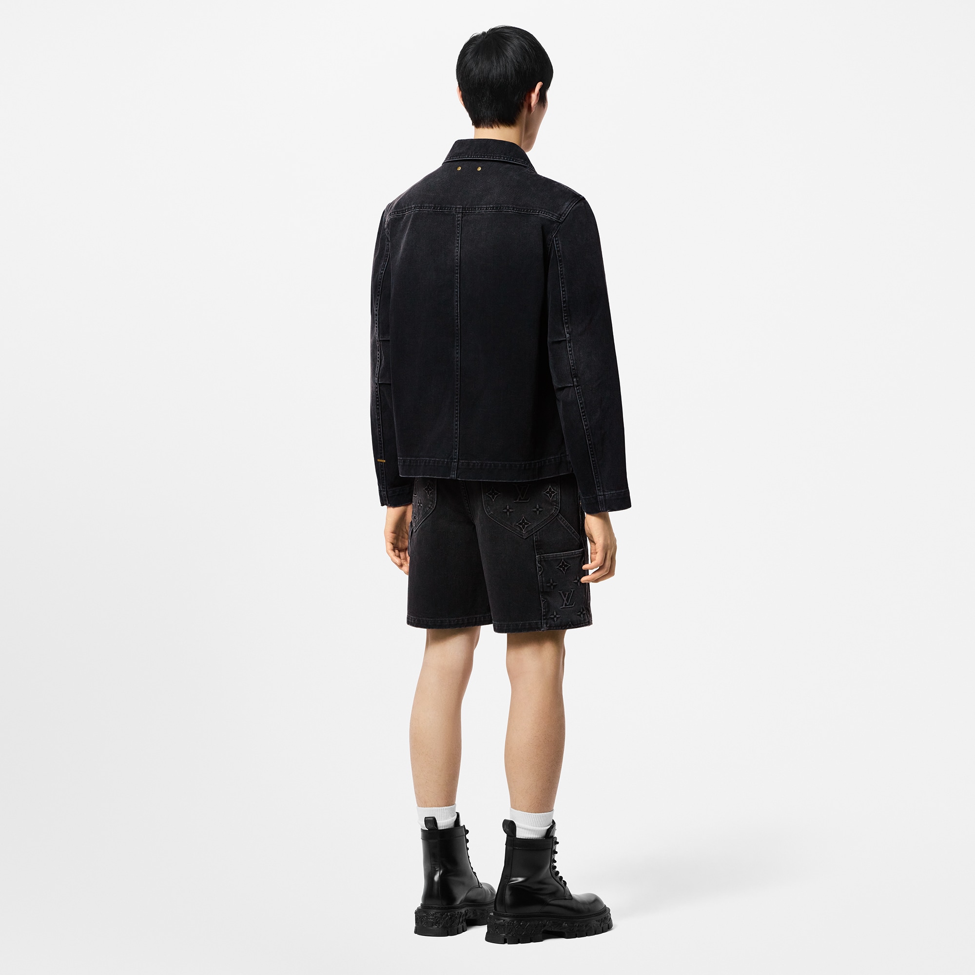 Jacke aus Denim im Workwear-Stil  Herren Ready to Wear Jacken und Mäntel | LOUIS VUITTON (Zoom)