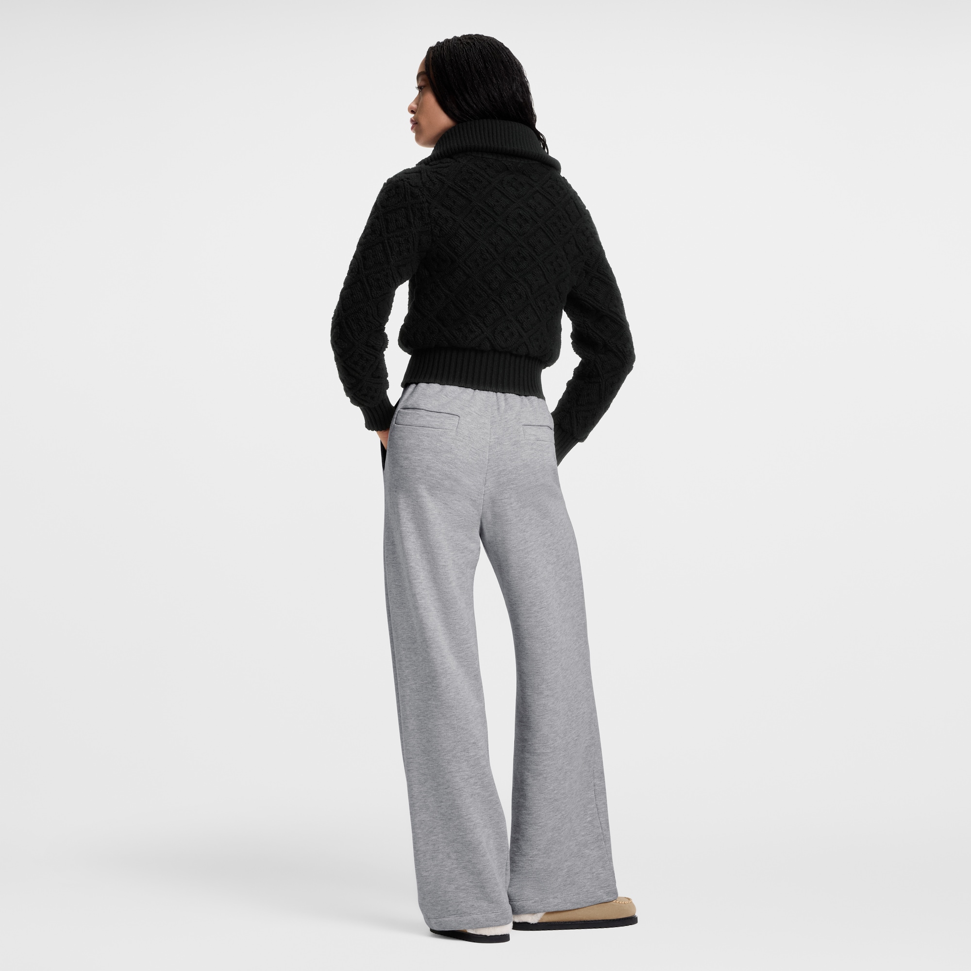 Jacke aus Frottee mit Monogram-Motiv und Reißverschluss  Damen Ready to Wear Strick | LOUIS VUITTON (Zoom)