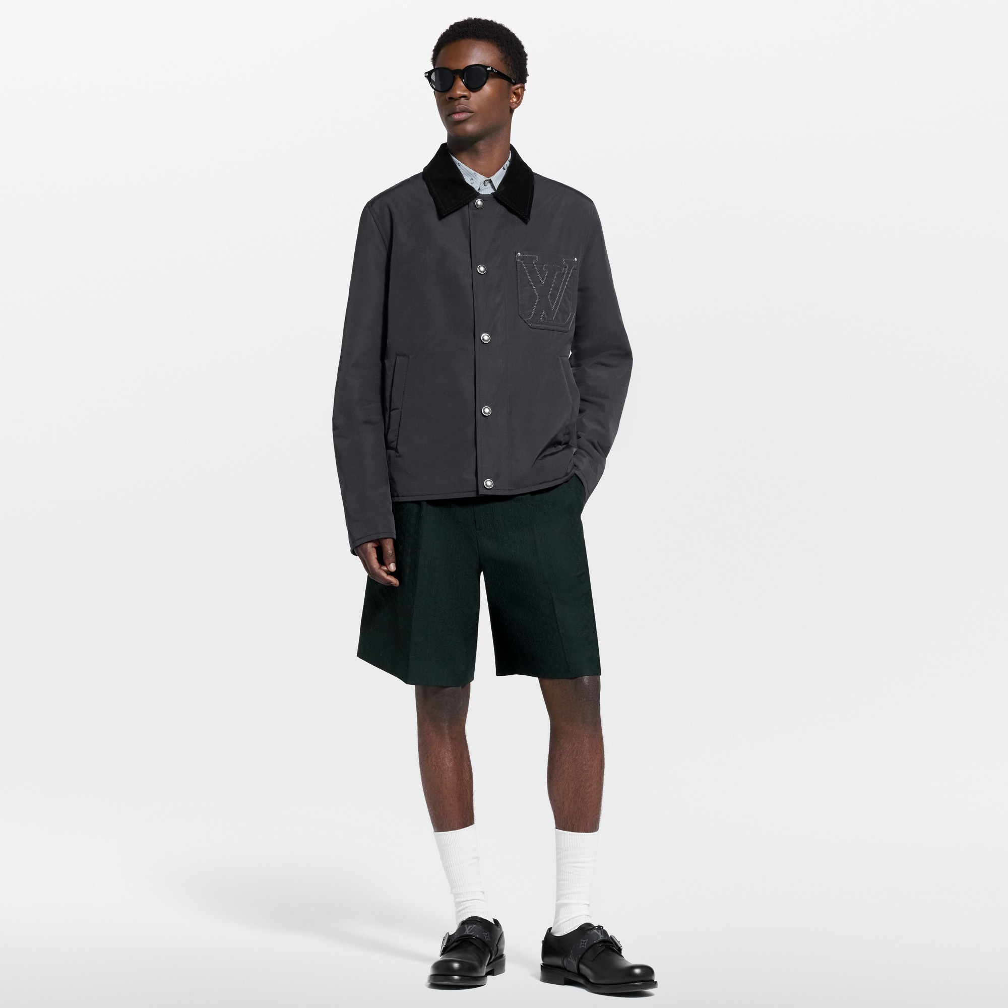 Jacke aus Nylon im Workwear-Stil  Herren Ready to Wear Jacken und Mäntel | LOUIS VUITTON (Zoom)