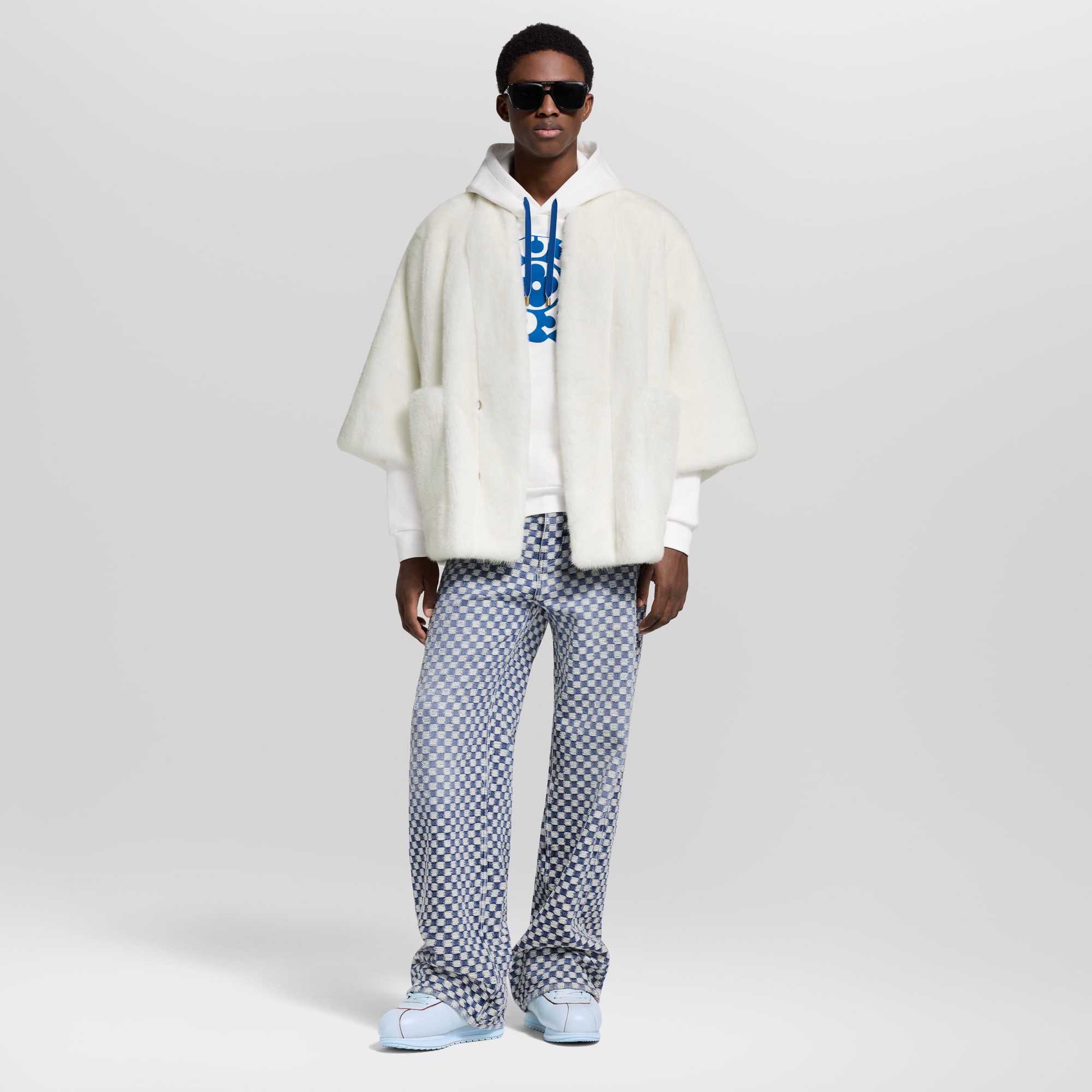 Jacke aus Pelz im Kimono-Stil  Herren Ready to Wear Jacken und Mäntel | LOUIS VUITTON (Zoom)