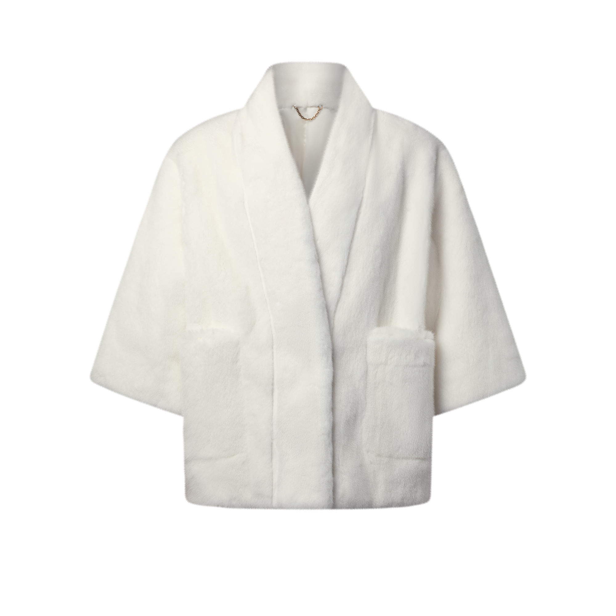 Jacke aus Pelz im Kimono-Stil  Herren Ready to Wear Jacken und Mäntel | LOUIS VUITTON (Zoom)