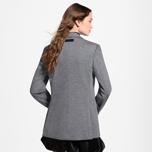 Jacke im Maßkonfektions-Stil aus Flanell Damen Ready to Wear Mäntel und Jacken | LOUIS VUITTON (Zoom)